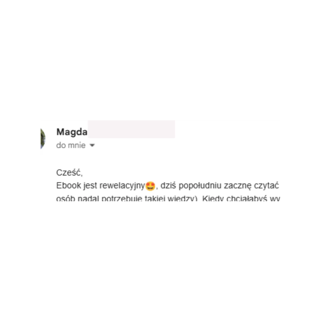 Magda o "Sezonowych Jadłospisach"