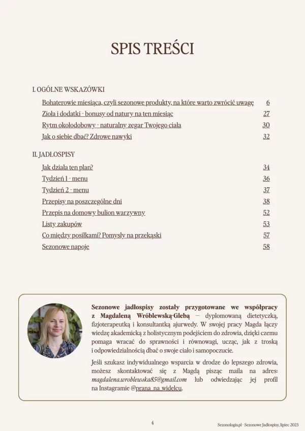 Sezonowe Jadłospisy (subskrypcja) - obrazek 5