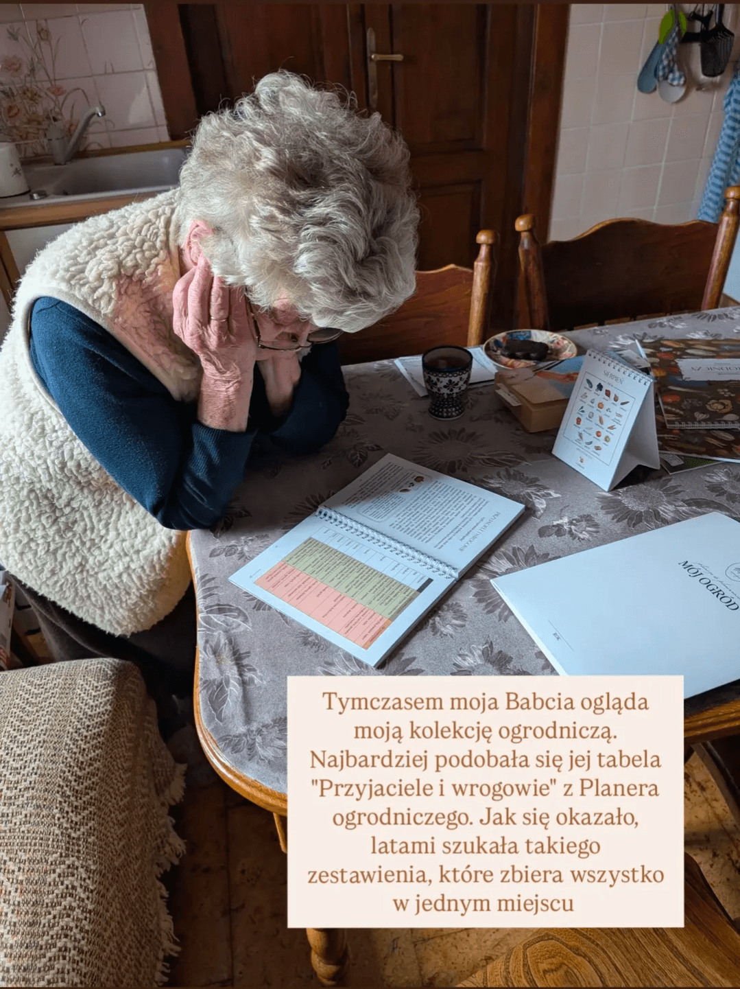 Planer ogrodniczy - Babcia