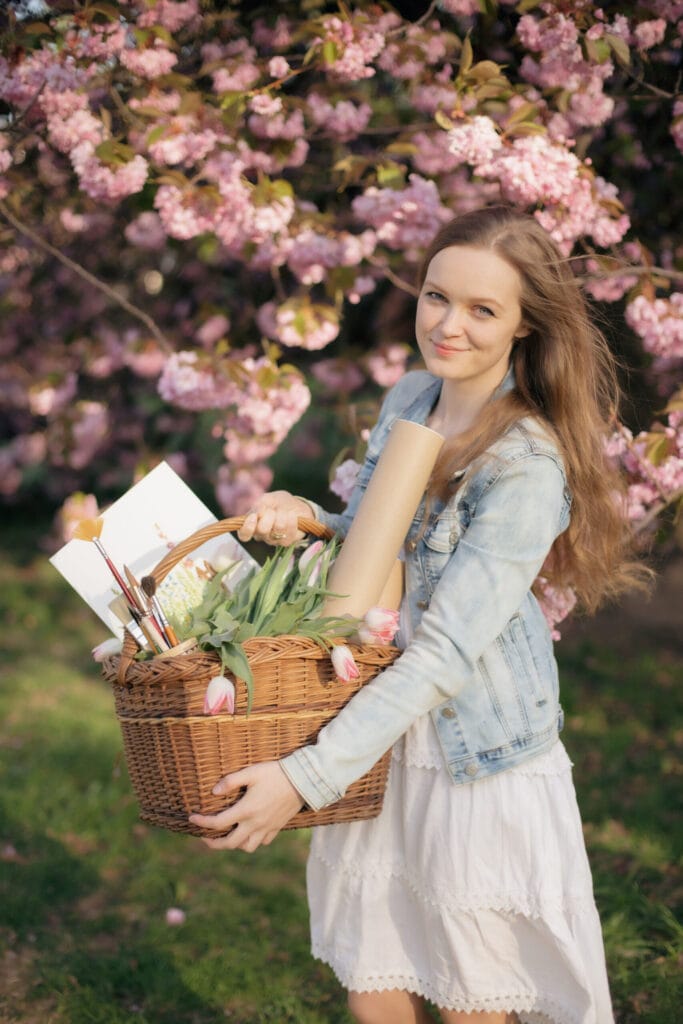 Emilia Wiśniewska planer kwiatowy kwiaty