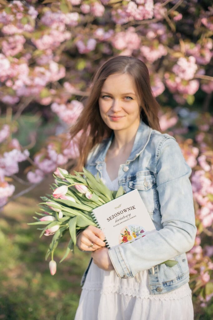 Emilia Wiśniewska planer kwiatowy kwiaty