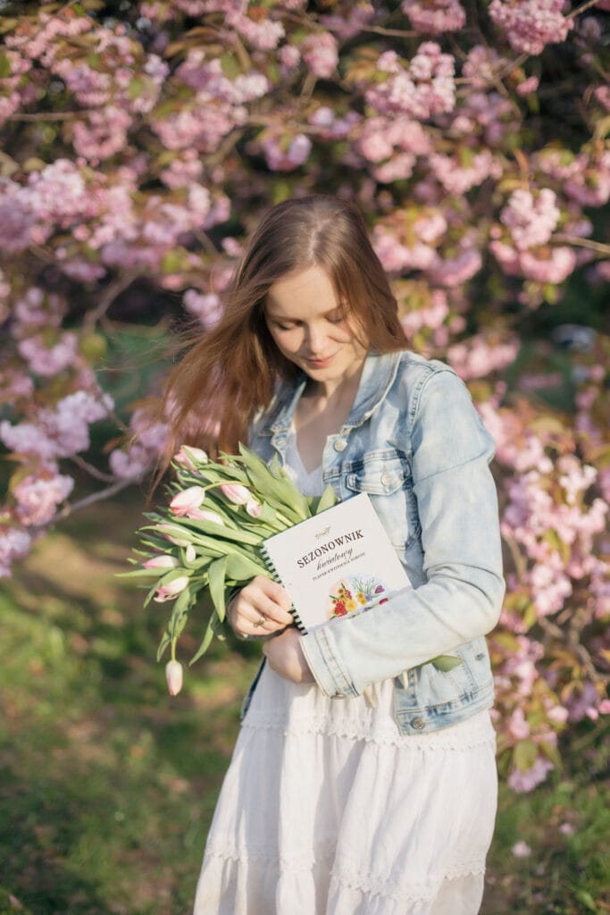 Emilia Wiśniewska planer kwiatowy kwiaty