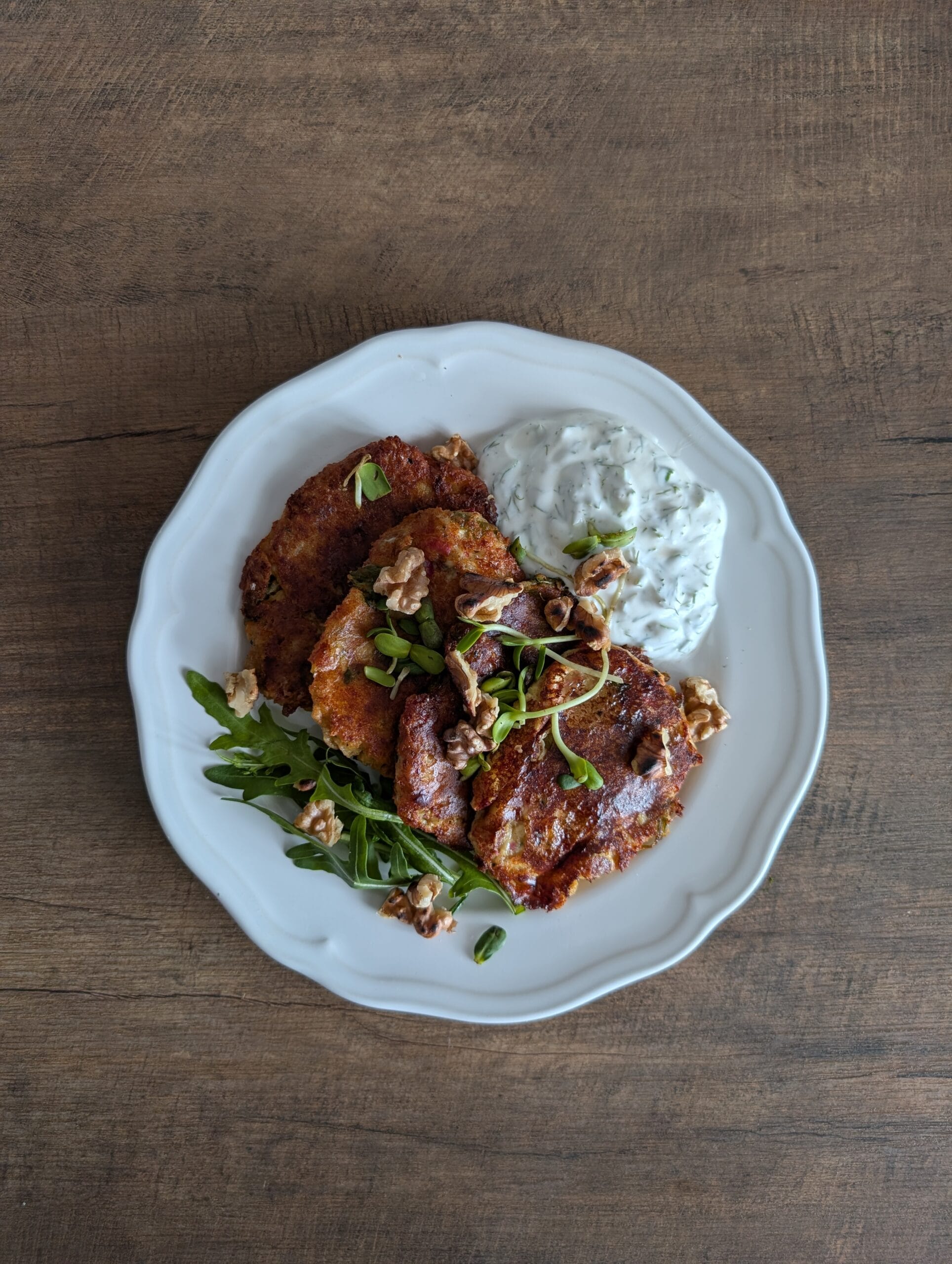 Placki twarogowe z rzodkiewkami(2)
