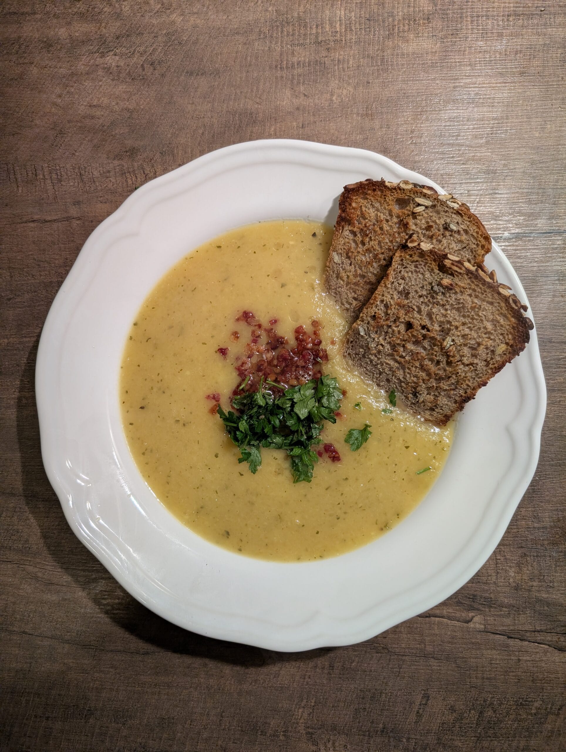 Zupa krem z kiszonej kapusty (luty)